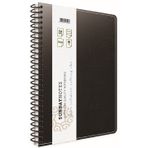 Gıpta 5044 Sunday Notes A4 Spiralli Deri Kapaklı 140 Yaprak Çizgili Defter