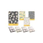 Gıpta 5684 Spring Plan Spiralli Haftalık Planlayıcı ve Çift Notluk A4 54 Yaprak Çok Renkli Defter