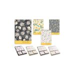 Gıpta 5684 Spring Plan Spiralli Haftalık Planlayıcı ve Çift Notluk A4 54 Yaprak Çok Renkli Defter
