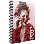 Gıpta 6260 People Spiralli Sert Kapak 17x24 cm 120 Yaprak Çizgili Defter