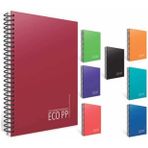 Gıpta 6397 Eko A5 PP Kapak 80 Yaprak Düz Spiralli Defter