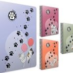 Gıpta 7070 Paw A4 Spiralli PP Kapak 80 Yaprak Çizgili Defter