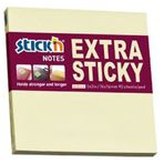 Gıpta 90 Yaprak 76 x 76 Stickn Ekstra Yapışkanlı Pastel Sarı Not Kağıdı
