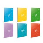 Gıpta A4 40 Yaprak 6'lı PP Kapak Kareli Defter