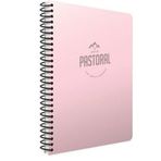 Gıpta A4 72 Yaprak Kareli Spriralli PP Kapak Pembe Defter