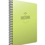 Gıpta A4 72 Yaprak Kareli Spriralli PP Kapak Yeşil Defter