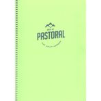 Gıpta A4 96 Yaprak Çizgili Spiralli PP Kapak Yeşil Pastoral Defter