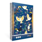 Gıpta A4 96 Yaprak Spiralli Karton Kapak Çizgili Mavi Defter