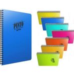 Gıpta A4 Çizgisiz Punto Pp Kapak 100 Yaprak Spiralli Defter