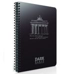 Gıpta A4 Çizgisiz Siyah Pp Kapak Dark 50 Yaprak Spiralli Defter