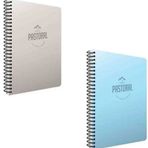Gıpta A4 Pastoral Spiralli Çizgisiz Yaprak Pp Kapak 2'li Defter