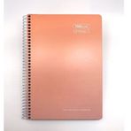 Gıpta A4 Thebook Spiralli Sert Kapak Kareli Çizgili 140 Yaprak Turuncu Defter