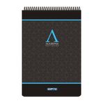 Gıpta Academia Spiralli Sert Kapak Bloknot 19X26 100 Yp Kareli Mavi Defter