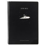 Gıpta Astro Notes Uçak Spiralli Karton Kapak 100 Yaprak A4 Çizgili Defter
