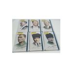 Gıpta Atatürk Defter Çizgili İplik Dikiş Sert Kapak 120 Yaprak 13X21 Cm