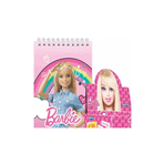 Gıpta Barbie Spiralli Karton Kapak 40 Yaprak A7 Mini Bloknot