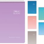 Gıpta Bloknot Thebook Blocks Spiralli Sert Kapak Not Defteri A4 100 Yp Kareli 5522