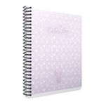 Gıpta Cactus Love Spiralli Ofset Plastik Kapak 80 Yaprak Çizgili 17 x 24 cm Defter