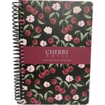 Gıpta Cherry Spiralli 17x24 cm 120 Yaprak Kareli Asortili Sert Kapak Defter