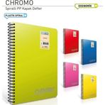 Gıpta Chromo A4 40 Yp Çizgisiz Plastik Kapak Spiralli Defter
