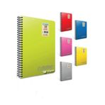 Gıpta Chromo Spiralli Plastik Kapak Çizgisiz A4 120 Yaprak Defter