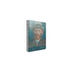 Gıpta Çizgili Spiralli Defter Van Gogh Otoportre Defter