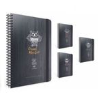 Gıpta Coffee Book Spiralli Sert Kapaklı 19x26 cm 120 Yapraklı Çizgili Defter