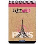 Gıpta Craft Notes A5 100 Yaprak Kareli Sert Kapak Bloknot