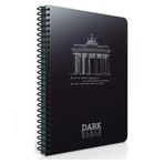 Gıpta Dark Spiralli Siyah 12x17 Düz 50 Yaprak Defter