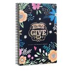 Gıpta Do Not Give Up Tasarımlı 17x24 120 Yaprak Çizgisiz Defter