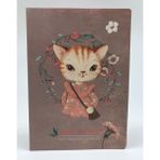 Gıpta Easy Notes Kedi Desenli Tel Dikiş Karton Kapak Defter A4 60 Yaprak Kareli Defter