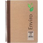 Gıpta Enviro Kraft Sert Kapaklı Spiralli Kareli Defter 21 Cm X 29.7 Cm 100 Yaprak