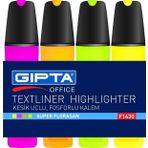 Gıpta F1430 4 Renk Set Fosforlu Markor