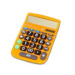 Gıpta F3046 12 Haneli Turuncu Hesap Makinesi