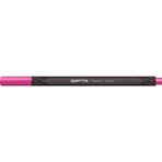 Gıpta Fineliner Keçe Uç Kalem 0,4 Mm Üçgen Pembe 4-K600026-5001 12 Li (1 Paket 12 Adet)