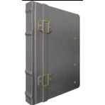 Gıpta Fırenze Özel Baskı Hediyelik Çizgisiz Deri Kapaklı Ciltli Ajanda Iplik Dikişli Defter / 17X24 cm - 160 Yaprak - Beyaz Krem Rengi