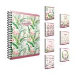 Gıpta Flamıngo Spiralli 19x26 cm 100 Yaprak Çizgili Sert Kapak Defter