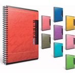 gıpta forum a5 spiralli karton kapak defter 96 yaprak çizgili (6 lı paket) 2258 - Karışık - 1 - Not Defteri