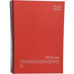 Gıpta Fresco Notes Eco Plastik Kapak A4 60 Yaprak Çizgili Spiralli Kırmızı Defter