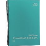 Gıpta Fresco Notes Eco Plastik Kapak A4 60 Yaprak Çizgili Spiralli Pastel Yeşil Defter