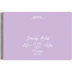 Gıpta Harmony Pp Kapak Spiral Resim Defter (25*35 Cm)-30 Yaprak ( Kapak Rengi Stoktan Rastgele ! ) - Boyut - Resim Defteri
