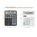 Gıpta Hesap Makinesi Masa Üstü 12 Hane Vergi Fonks. F3049