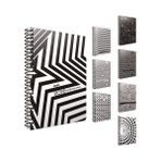 Gıpta Hope Spiralli Ofset PP Kapak 18,5x26 100 Yaprak Çizgili Defter