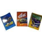 Gıpta Hot Wheels Spiral (A6) Karton Kapak Defter ( Çizgili) ( 3 Adet) - Çok Renkli - Spiralli Defter - Sayfa Tipi