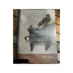 Gıpta Kareli Spiralli The Goldfinch Defter