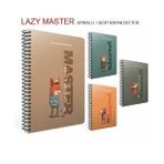 Gıpta Karton Kapak 17x24 Lazy Master 80 Yaprak Çizgili Defter