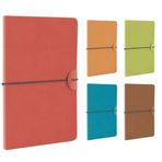 Gıpta Keepnotes Iplik Dikiş Sert Kapak 13X21 120 Yaprak Çizgili - Karışık-Çok Renkli Defter