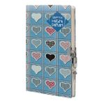 gıpta kilitli ıp dikişli sert kapak hatıra defteri 14x20cm 120 yaprak (1 adet) 3429 - Yok