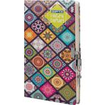 Gıpta Kilitli İp Dikişli Sert Kapak Hatıra Defteri 17X24Cm 120 Yaprak (1 Adet) 3430