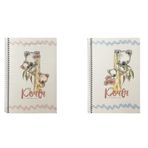 Gıpta Koala Spiralli 17X24 80 Yaprak Kareli 2'li Defter